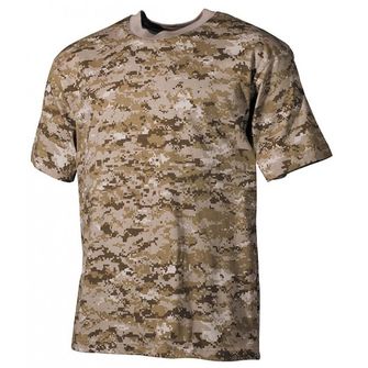 MFH καμουφλάζ T-shirt μοτίβο ψηφιακή έρημο, 170g/m2