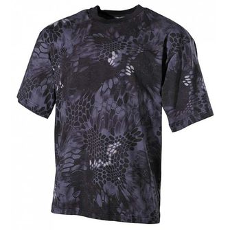 MFH T-shirt καμουφλάζ φίδι μαύρο, 170g/m2