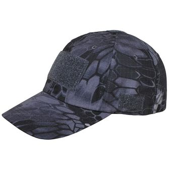 MFH Operations καπέλο με Velcro πάνελ, μαύρο φίδι