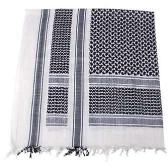 MFH PLO βαμβάκι arafat μαύρο και άσπρο, 115 x 110cm