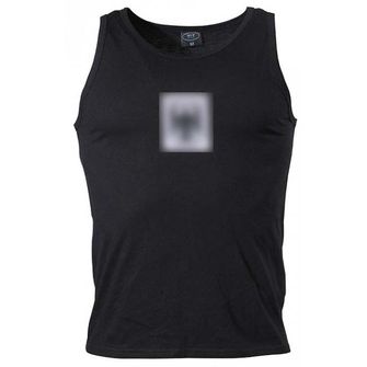 MFH ανδρική μαύρη μπλούζα με τύπωμα BW eagle, 160g/m2