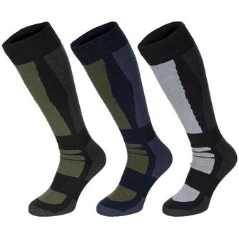 MFH Χειμερινές κάλτσες, "Esercito", ριγέ, μακριές, 3-pack