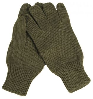 Πλεκτά γάντια Mil-Tec, λαδί