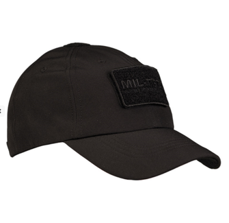 Mil-Tec Καπέλο μπέιζμπολ για το χειμώνα Softshell, μαύρο