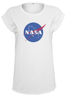 NASA γυναικείο t-shirt Insignia, λευκό
