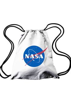 NASA Gym αθλητικό σακίδιο πλάτης, λευκό