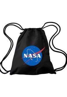 NASA Gym αθλητικό σακίδιο πλάτης, μαύρο