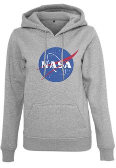 NASA Insignia γυναικείο φούτερ με κουκούλα, γκρι