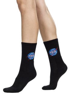 Ανδρικές κάλτσες NASA, μαύρες