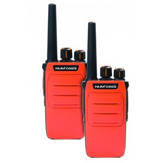 NUM´AXES Walkie Talkie walkie-talkie, μοντέλο TLK1054, κόκκινο