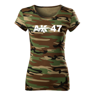 DRAGOWA γυναικείο μπλουζάκι AK-47, παραλλαγή 150g/m2