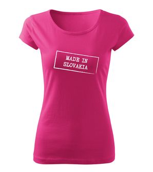 DRAGOWA γυναικείο μπλουζάκι από τη Σλοβακία, ροζ 150g/m2