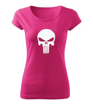 DRAGOWA γυναικείο t-shirt punisher, ροζ 150g/m2