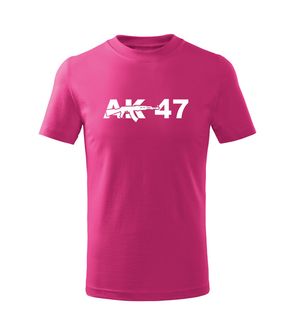 DRAGOWA Παιδικό κοντό μπλουζάκι AK-47, ροζ