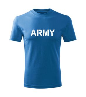 DRAGOWA Παιδικό κοντό Army T-shirt, μπλε