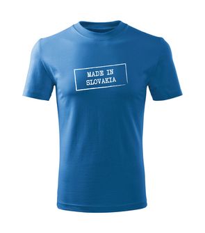 DRAGOWA Παιδικό κοντό T-shirt Made in Slovakia, μπλε