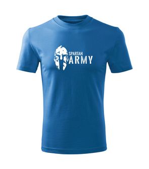 DRAGOWA Παιδικό κοντό μπλουζάκι Spartan army, μπλε