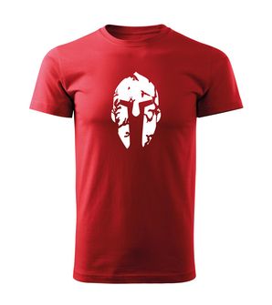 DRAGOWA κοντό T-shirt spartan, κόκκινο 160g/m2