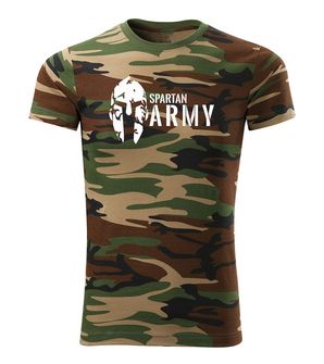 DRAGOWA κοντό T-shirt spartan army, παραλλαγή 160g/m2
