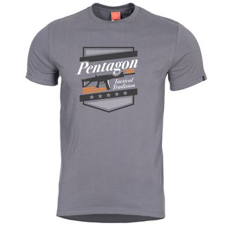 T-shirt Pentagon A.C.R., γκρι