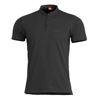 Pentagon Levantes Henley T-shirt, μαύρο