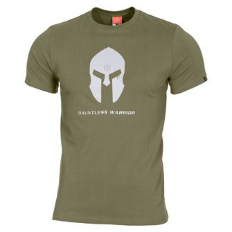 T-shirt Pentagon Spartan Helmet, λαδί