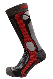 SherpaX/ApasoX Marmolada κάλτσες χοντρές κόκκινες