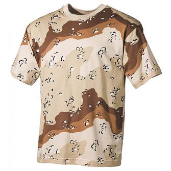 MFH καμουφλάζ t-shirt μοτίβο 6 col έρημο, 160g/m2