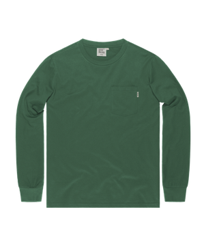 Vintage Industries Grant τσέπη μακρυμάνικο πουκάμισο, φωτεινό πράσινο