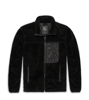 Vintage Industries Kodi με επένδυση sherpa fleece hoodie, μαύρο