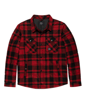 Vintage Industries Square+ φανέλα πουκάμισο σακάκι, κόκκινο καρό