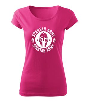 DRAGOWA γυναικείο κοντό T-shirt Archelaos, ροζ 150g/m2