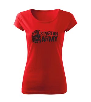 DRAGOWA γυναικείο κοντό T-shirt Ariston, κόκκινο 150g/m2
