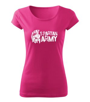 DRAGOWA γυναικείο κοντό T-shirt Ariston, ροζ 150g/m2