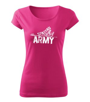 DRAGOWA γυναικείο κοντό T-shirt Nabis, ροζ 150g/m2