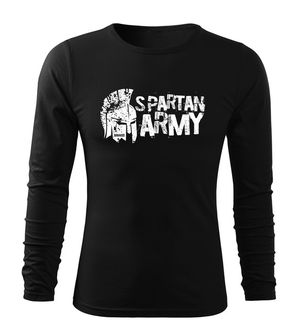 DRAGOWA Fit-T μακρυμάνικο μπλουζάκι Ariston, μαύρο 160g/m2