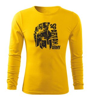 DRAGOWA Fit-T μακρυμάνικο μπλουζάκι Leon, κίτρινο 160g/m2