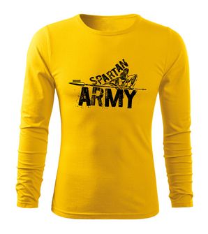 DRAGOWA Fit-T μακρυμάνικο T-shirt Nabis, κίτρινο 160g/m2