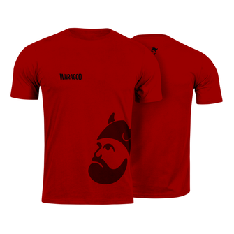 Waragod κοντό μπλουζάκι BigMERCH, κόκκινο 160g/m2