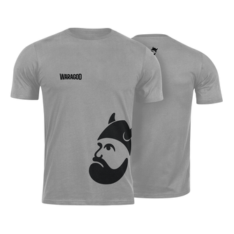 Waragod κοντό μπλουζάκι BigMERCH, γκρι 160g/m2