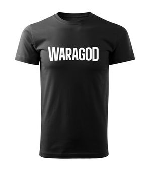 Waragod κοντό μπλουζάκι FastMERCH, μαύρο 160g/m2
