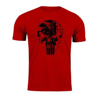 DRAGOWA κοντό μπλουζάκι Frank the Punisher, κόκκινο 160g/m2