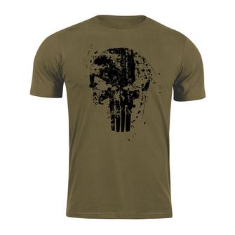 DRAGOWA κοντό T-shirt Frank the Punisher, λαδί160g/m2