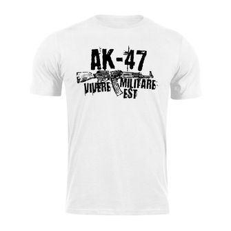 DRAGOWA κοντό μπλουζάκι Seneca AK-47, λευκό 160g/m2