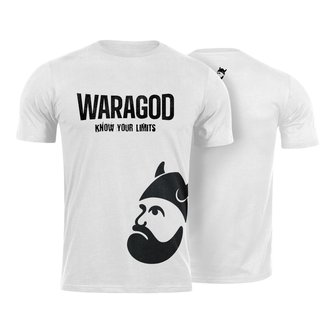 Waragod κοντό μπλουζάκι StrongMERCH, λευκό 160g/m2