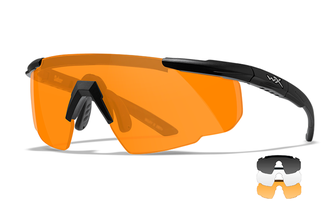 Γυαλιά ασφαλείας WILEY X SABER ADVANCE με εναλλάξιμους φακούς, μαύρο
